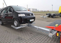 эвакуация на жесткой сцепке