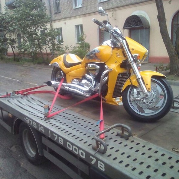 Эвакуатор для мотоцикла