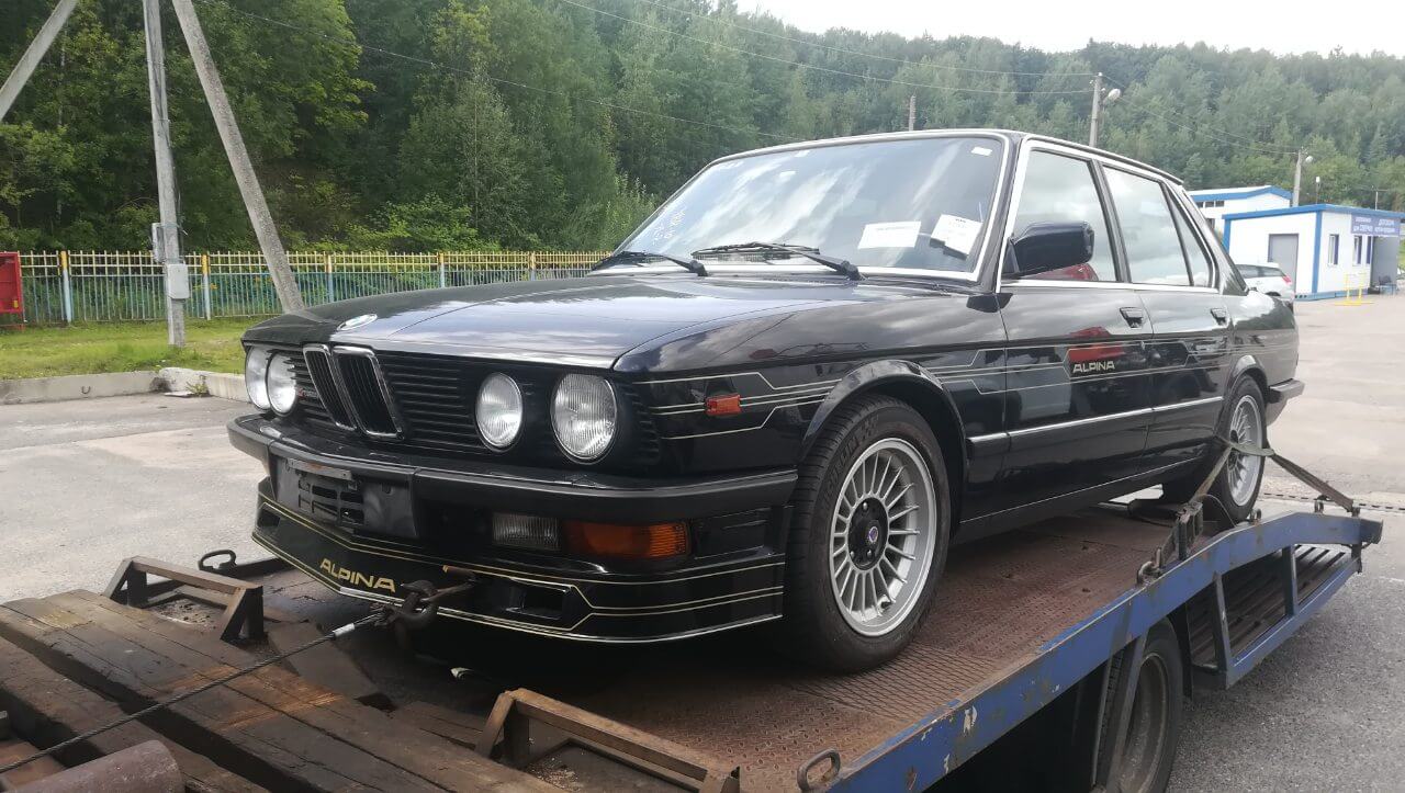Перевозка коллекционного БМВ Alpina