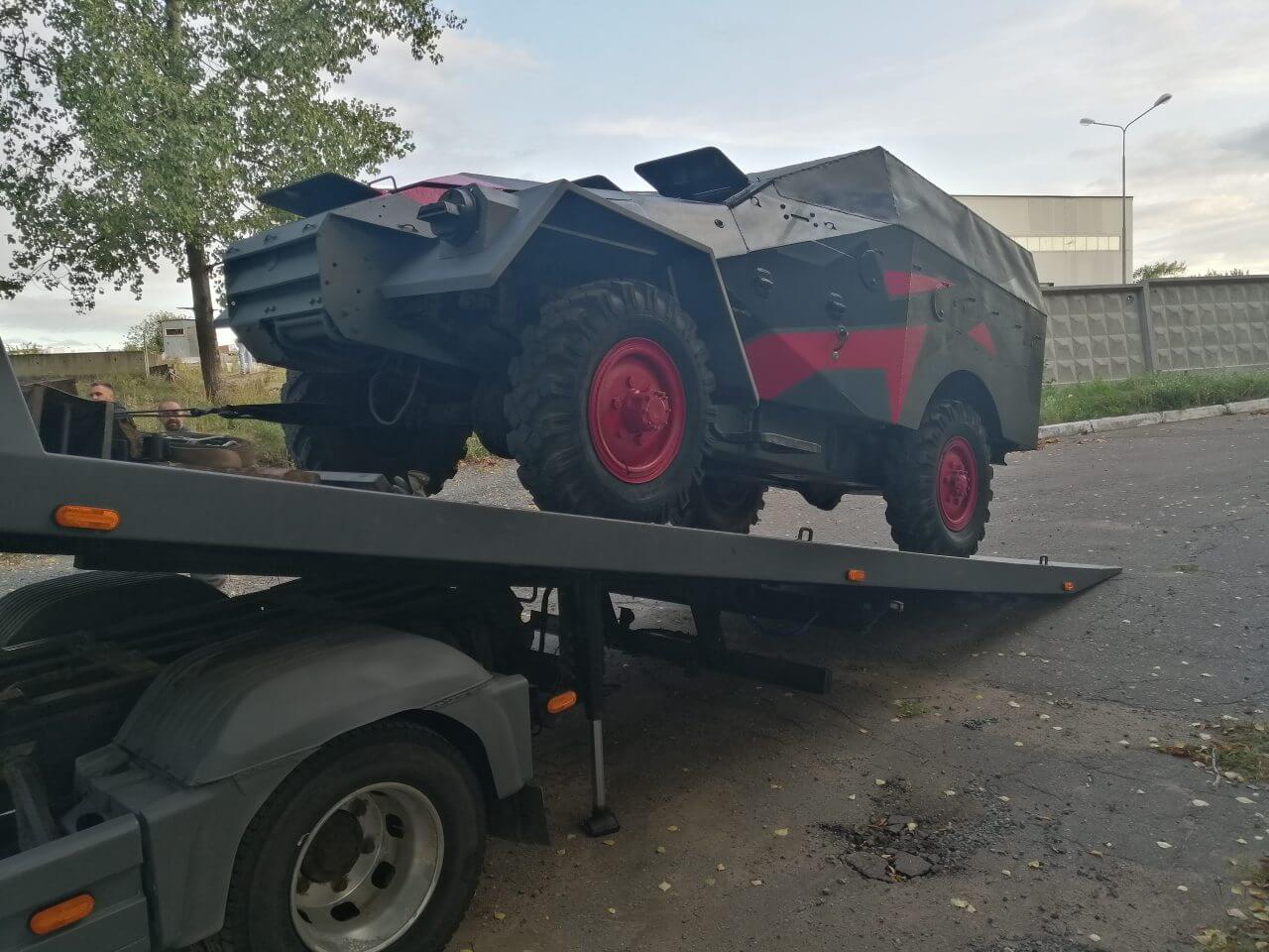 Перевозка броневика в Минске